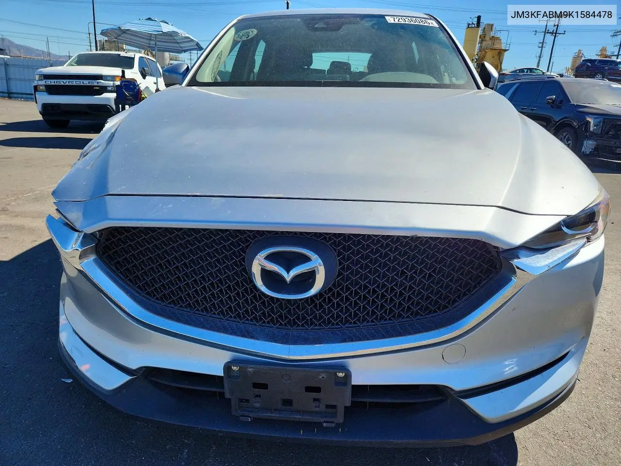 2019 MAZDA CX-5 VIN JM3KFABM9K1584478 — фото 5