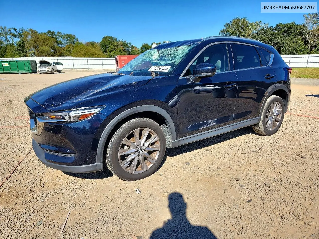 MAZDA CX-5 2019, VIN JM3KFADM5K0687707
