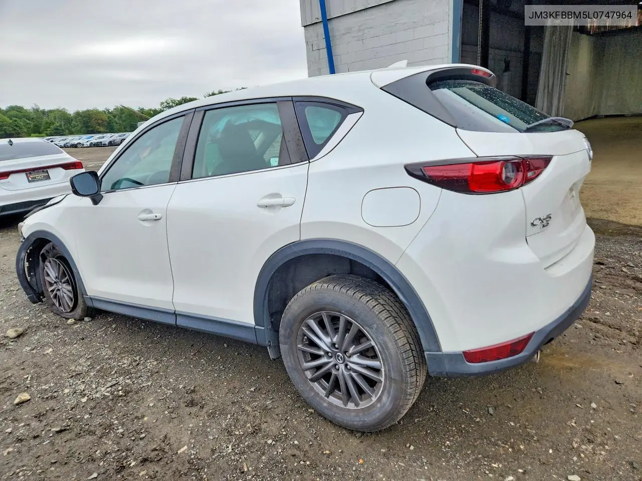 2020 MAZDA CX-5 VIN JM3KFBBM5L0747964 — фото 2