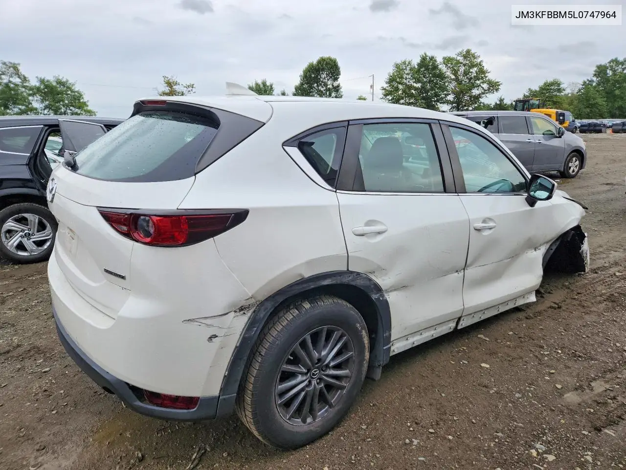 2020 MAZDA CX-5 VIN JM3KFBBM5L0747964 — фото 3