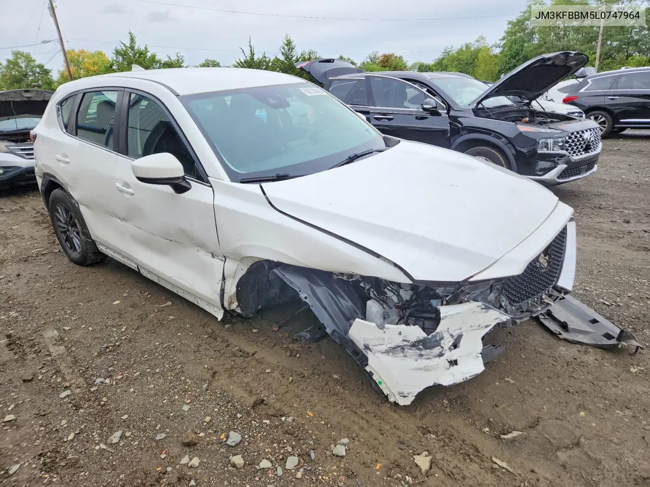 2020 MAZDA CX-5 VIN JM3KFBBM5L0747964 — фото 4