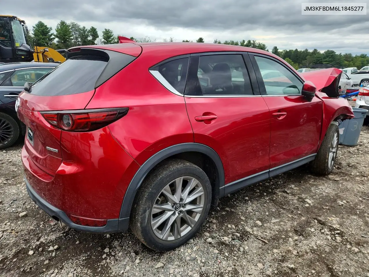 2020 MAZDA CX-5 VIN JM3KFBDM6L1845277 — фото 3