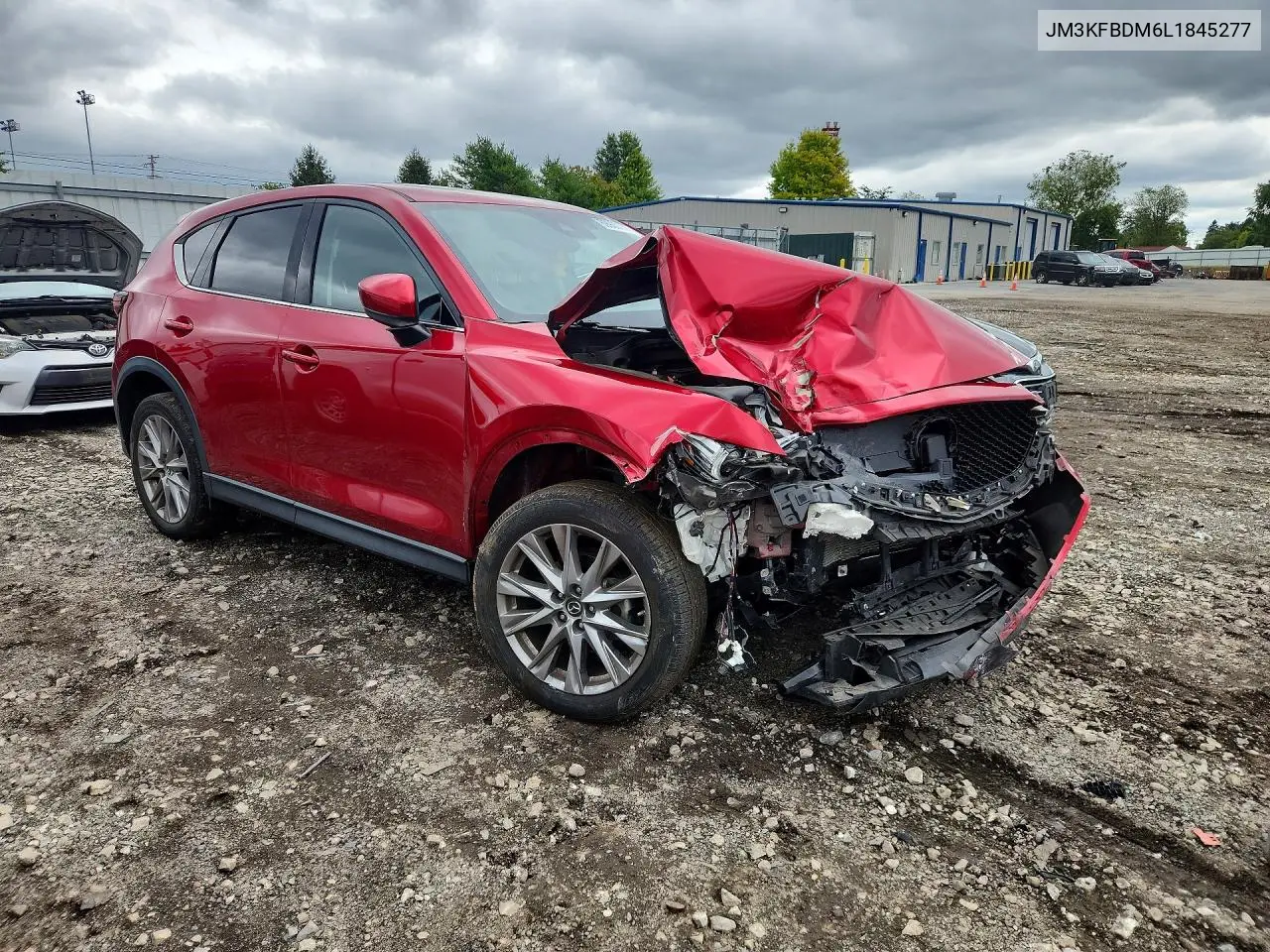 2020 MAZDA CX-5 VIN JM3KFBDM6L1845277 — фото 4