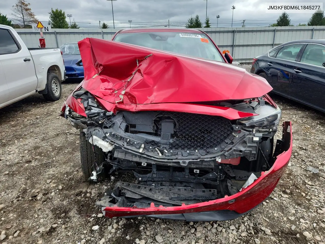 2020 MAZDA CX-5 VIN JM3KFBDM6L1845277 — фото 5