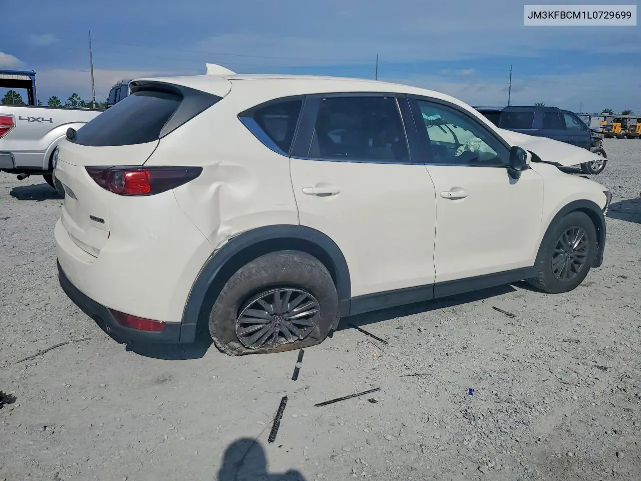 2020 MAZDA CX-5 VIN JM3KFBCM1L0729699 — фото 3