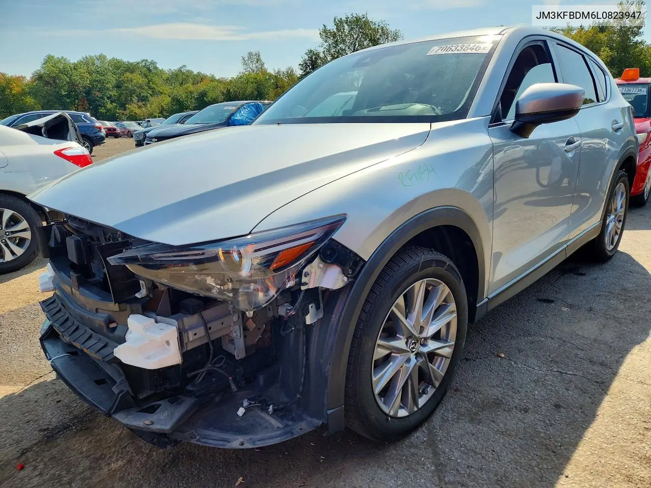 MAZDA CX-5 2020, VIN JM3KFBDM6L0823947