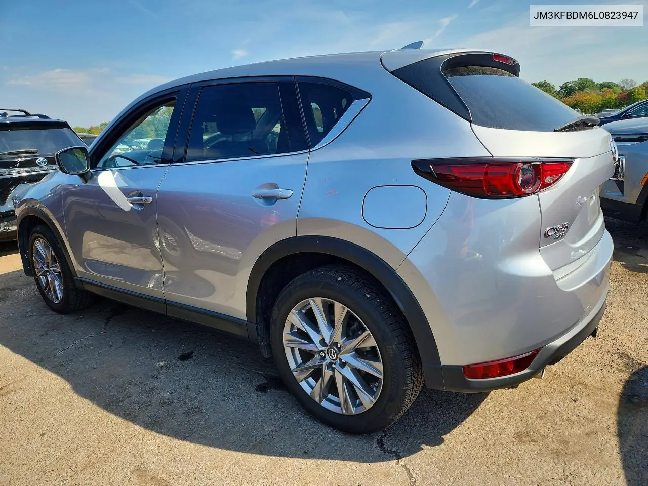 2020 MAZDA CX-5 VIN JM3KFBDM6L0823947 — фото 2