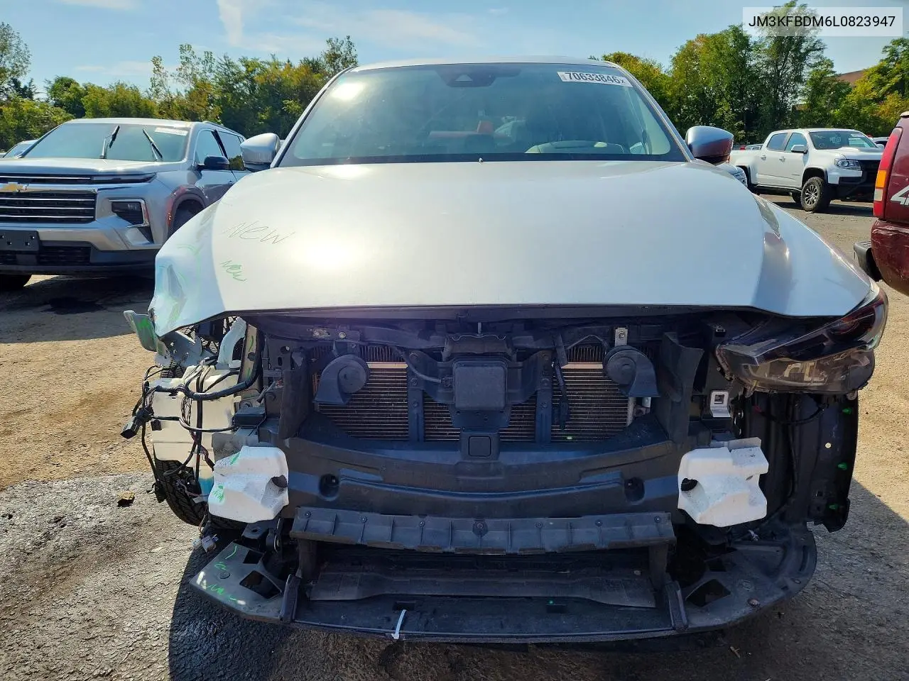 2020 MAZDA CX-5 VIN JM3KFBDM6L0823947 — фото 5