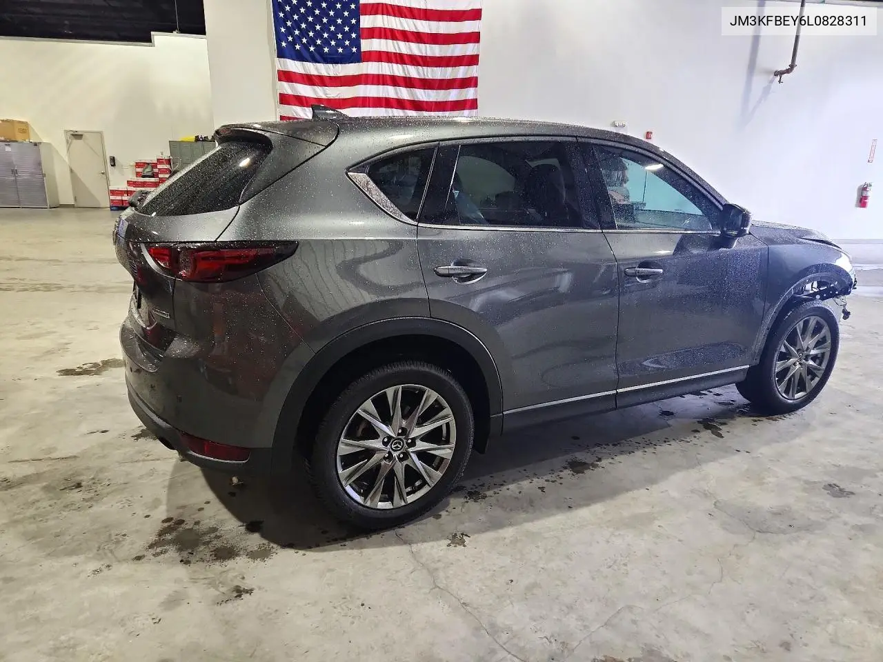2020 MAZDA CX-5 VIN JM3KFBEY6L0828311 — фото 3