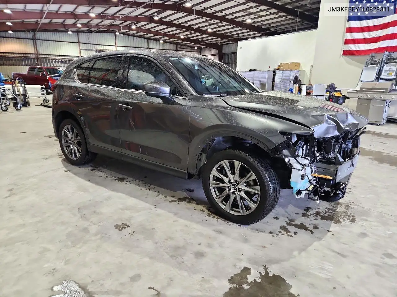 2020 MAZDA CX-5 VIN JM3KFBEY6L0828311 — фото 4