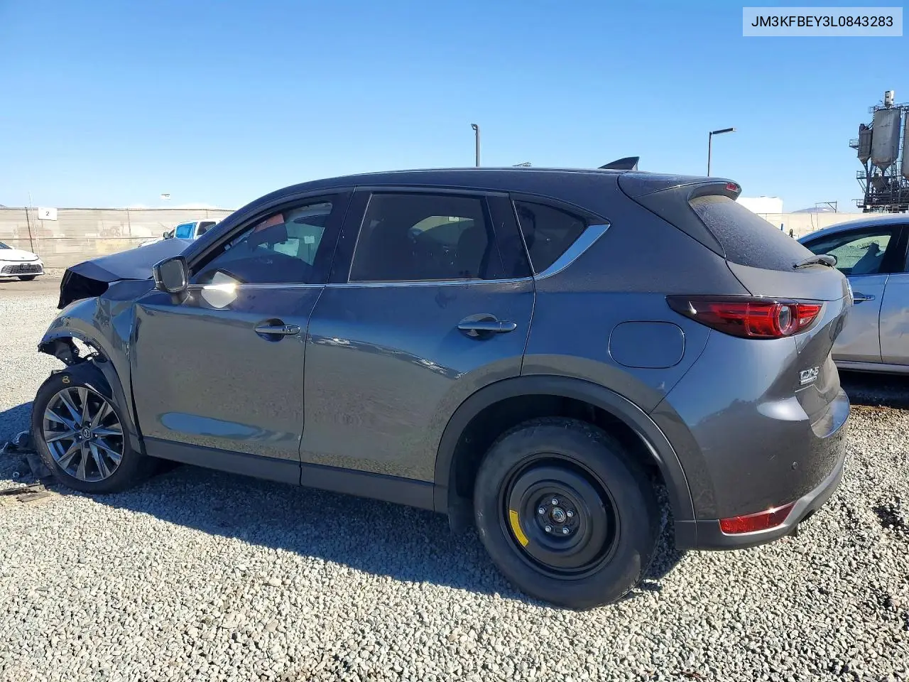 2020 MAZDA CX-5 VIN JM3KFBEY3L0843283 — фото 2
