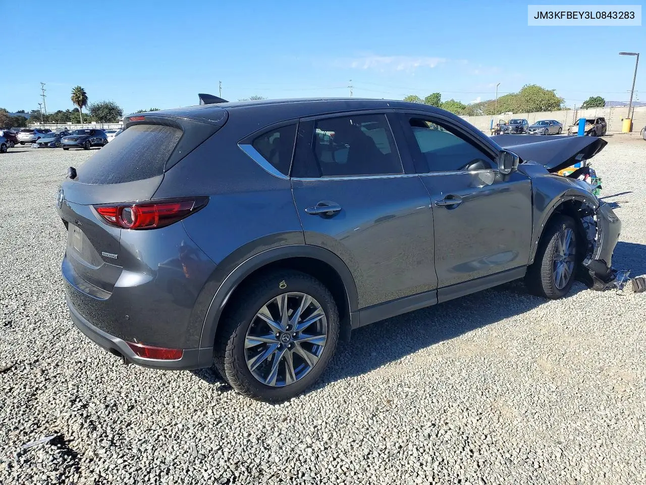2020 MAZDA CX-5 VIN JM3KFBEY3L0843283 — фото 3