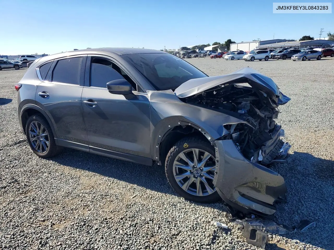 2020 MAZDA CX-5 VIN JM3KFBEY3L0843283 — фото 4