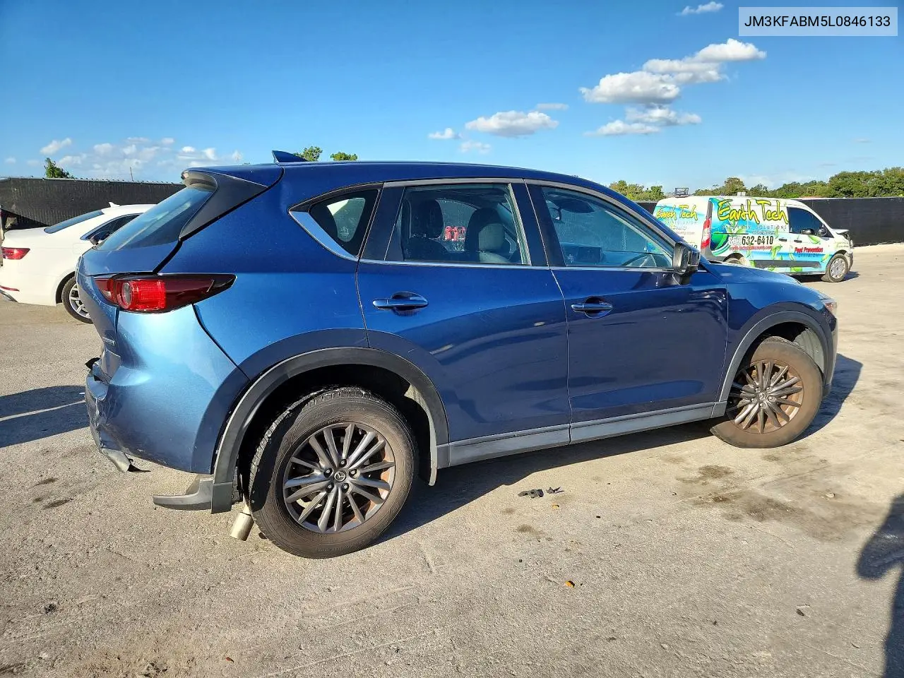 2020 MAZDA CX-5 VIN JM3KFABM5L0846133 — фото 3