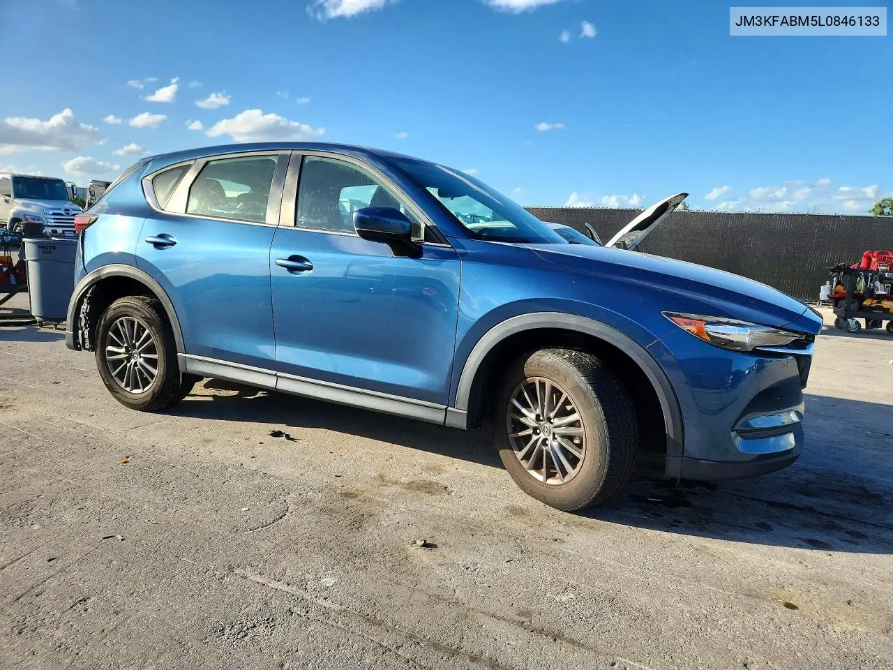 2020 MAZDA CX-5 VIN JM3KFABM5L0846133 — фото 4