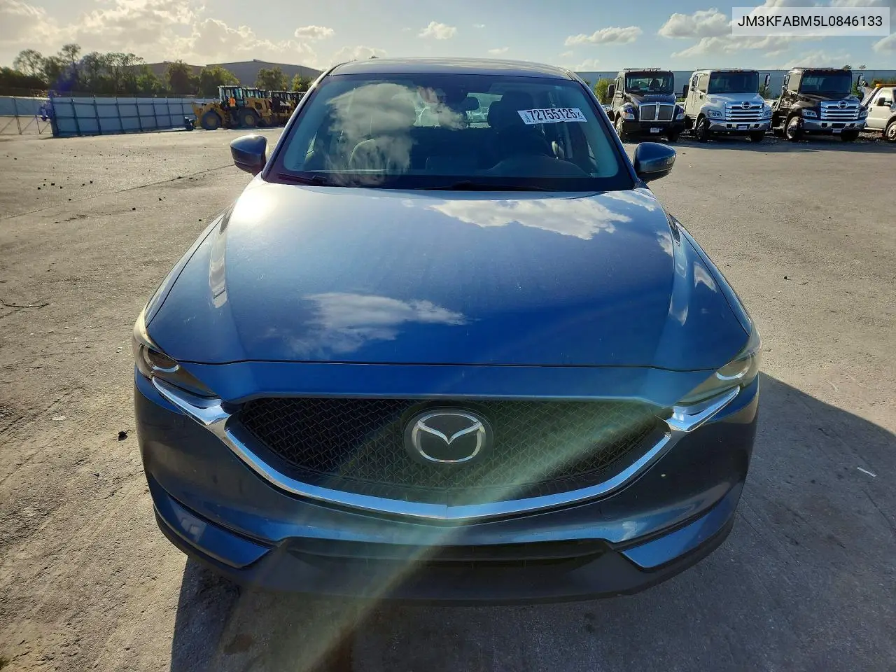 2020 MAZDA CX-5 VIN JM3KFABM5L0846133 — фото 5