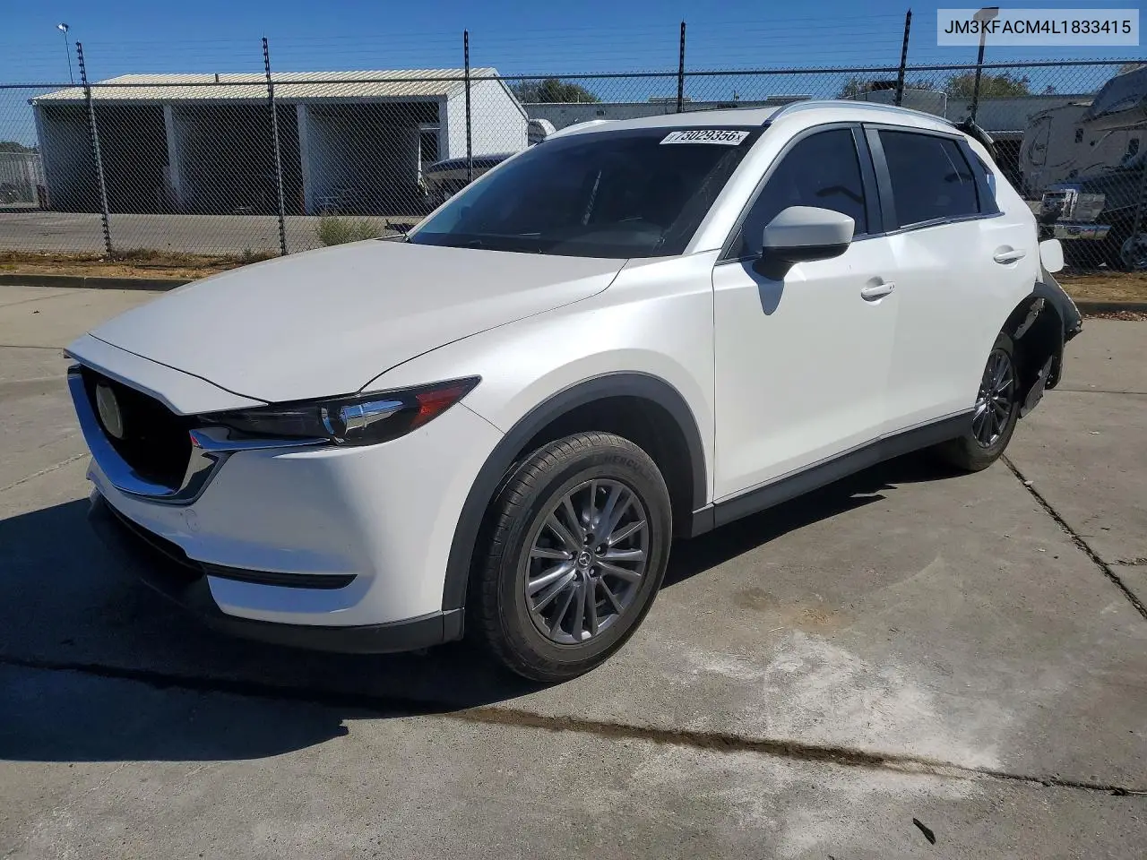 MAZDA CX-5 2020, VIN JM3KFACM4L1833415