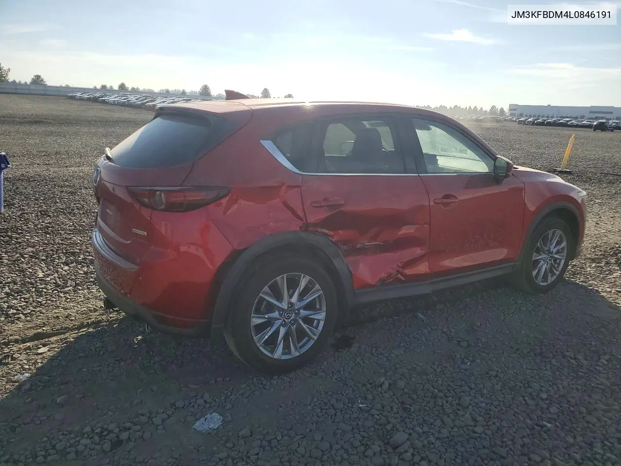 2020 MAZDA CX-5 VIN JM3KFBDM4L0846191 — фото 3