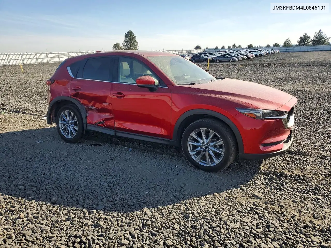 2020 MAZDA CX-5 VIN JM3KFBDM4L0846191 — фото 4