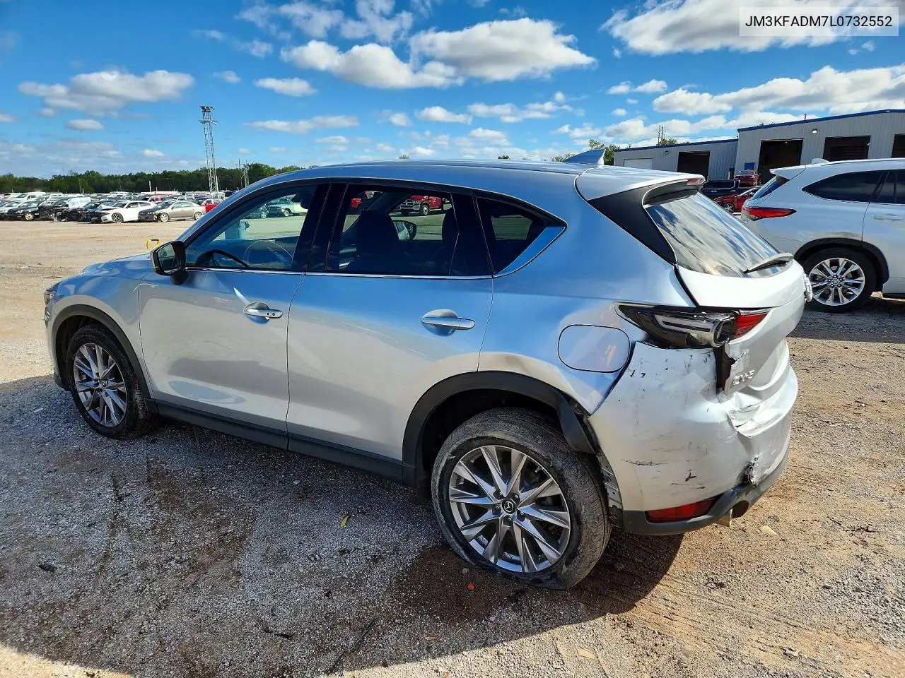 2020 MAZDA CX-5 VIN JM3KFADM7L0732552 — фото 2