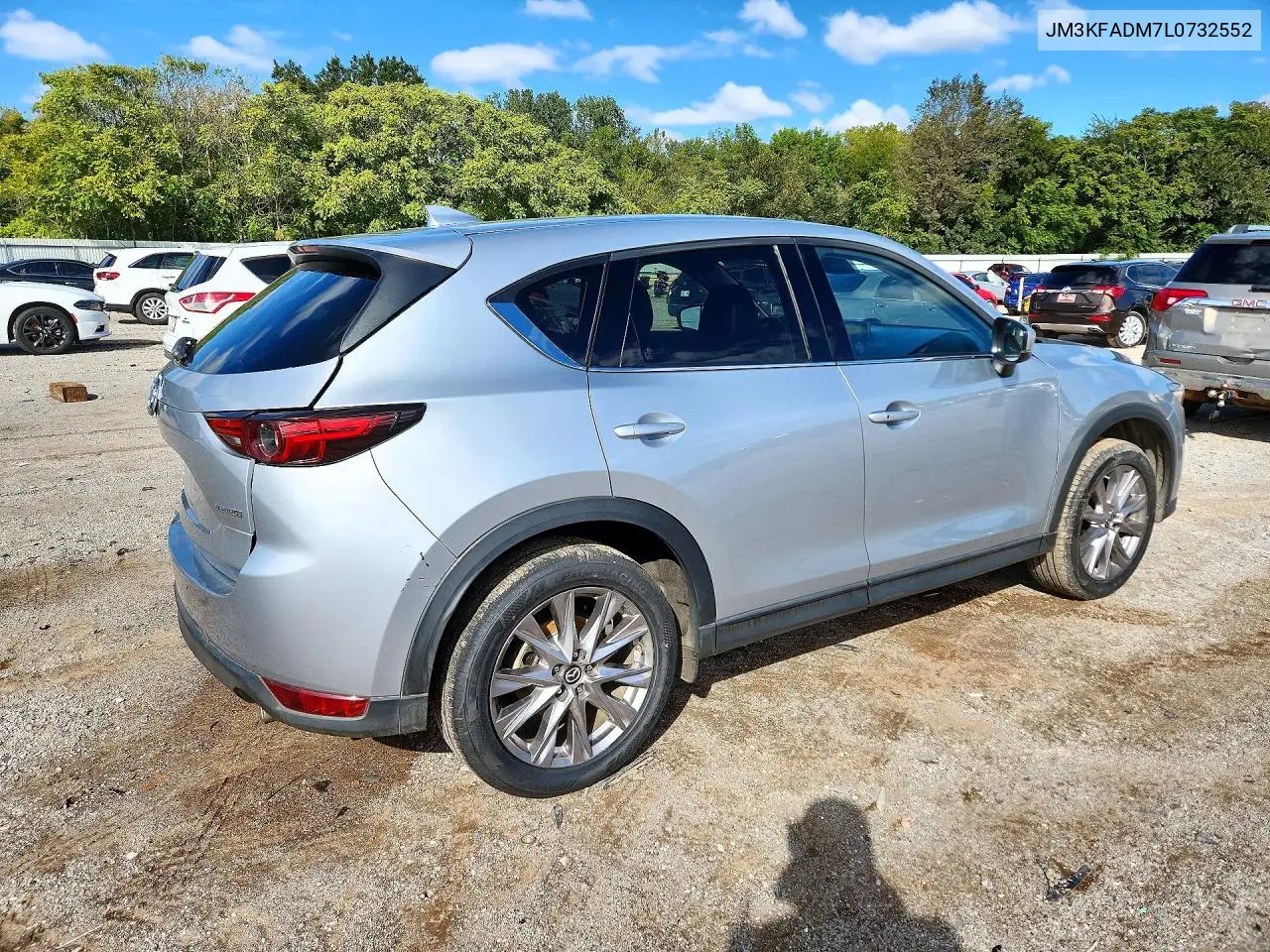2020 MAZDA CX-5 VIN JM3KFADM7L0732552 — фото 3