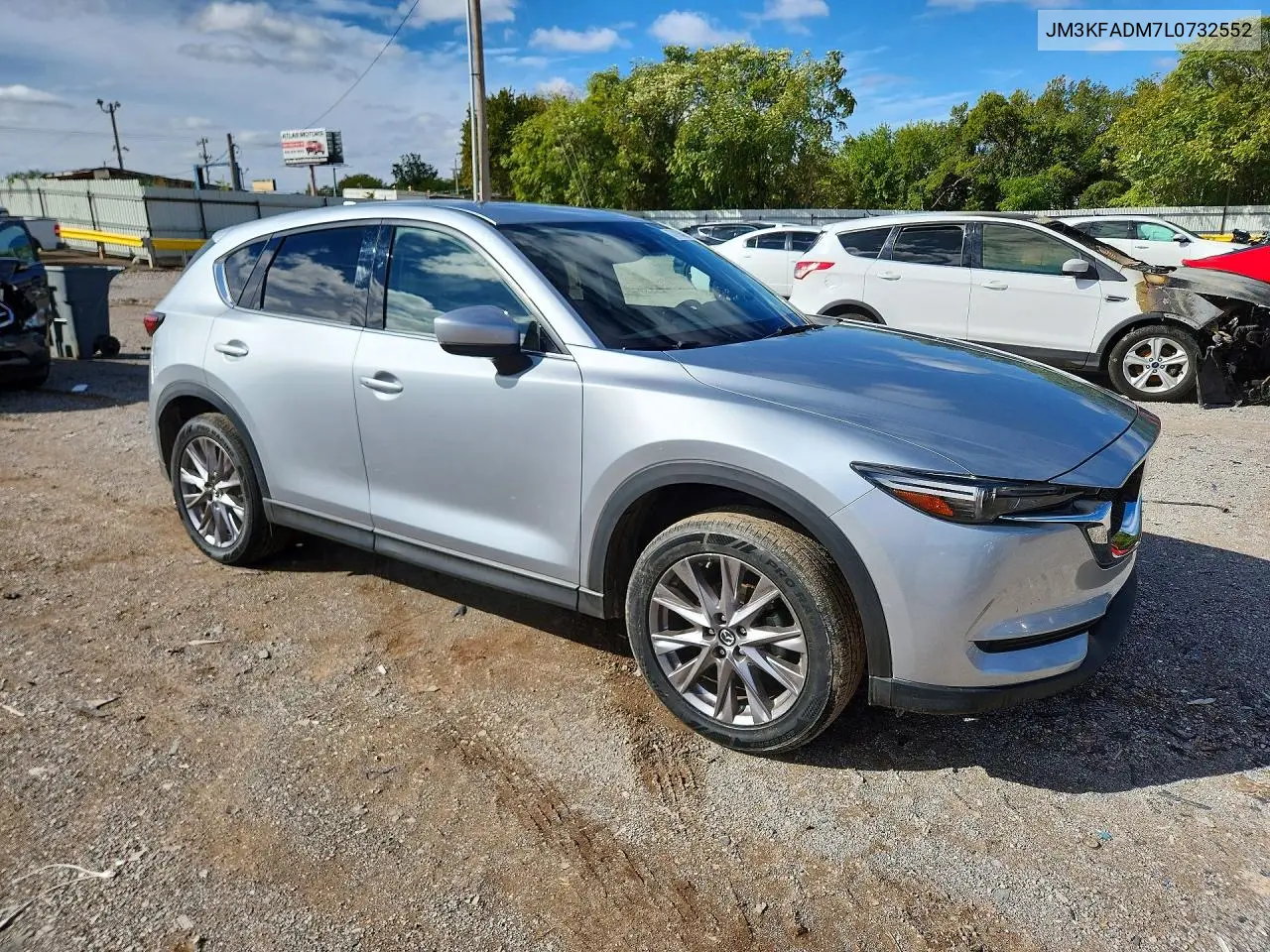 2020 MAZDA CX-5 VIN JM3KFADM7L0732552 — фото 4