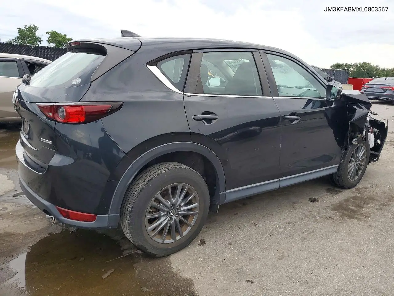 2020 MAZDA CX-5 VIN JM3KFABMXL0803567 — фото 3