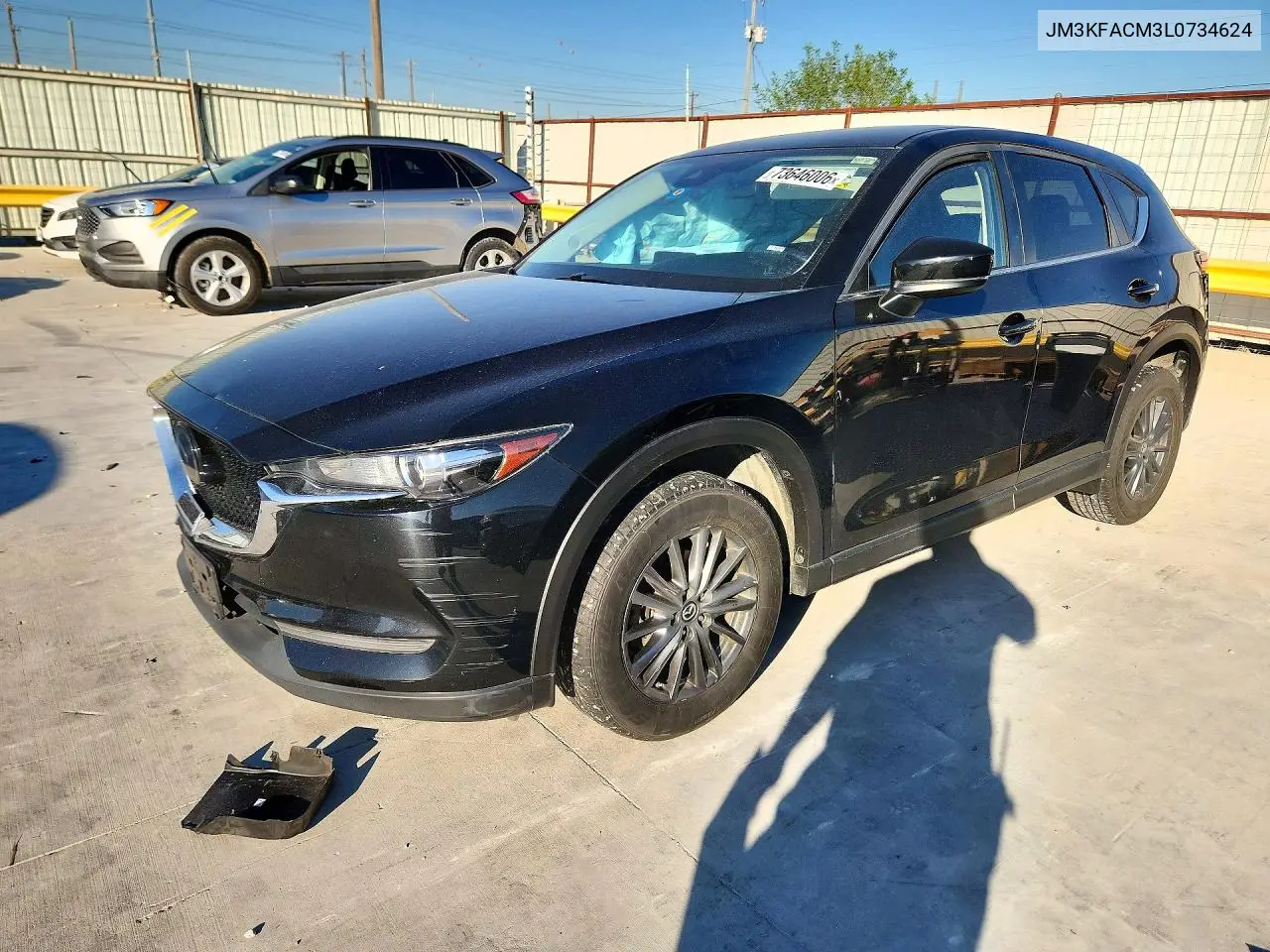 MAZDA CX-5 2020, VIN JM3KFACM3L0734624