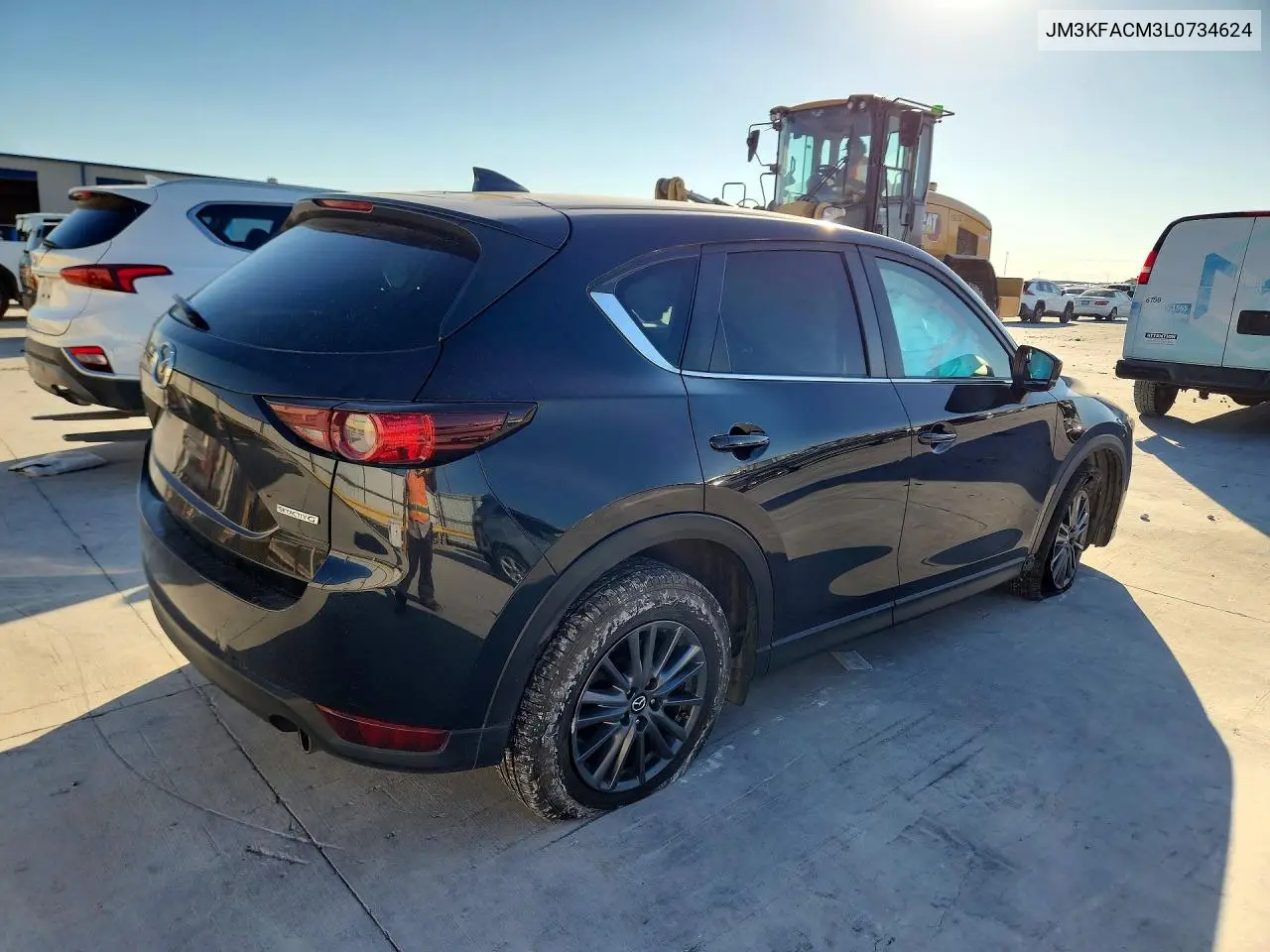 2020 MAZDA CX-5 VIN JM3KFACM3L0734624 — фото 3