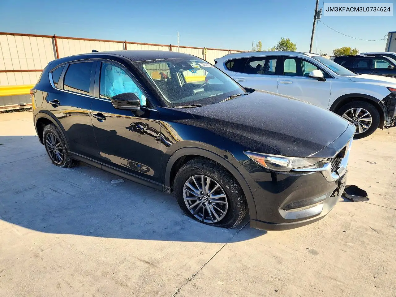 2020 MAZDA CX-5 VIN JM3KFACM3L0734624 — фото 4