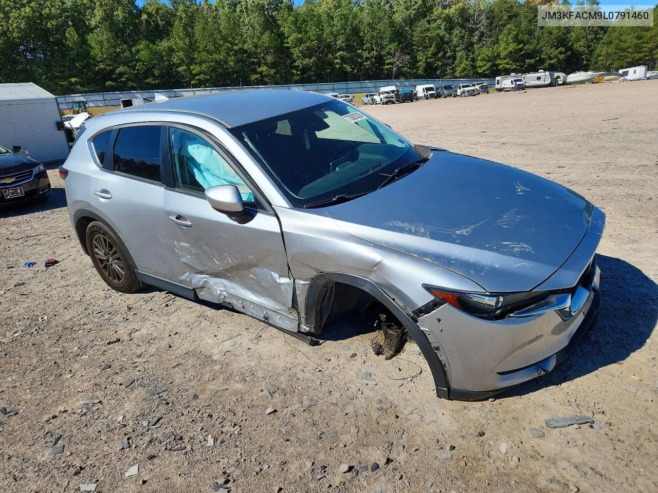 2020 MAZDA CX-5 VIN JM3KFACM9L0791460 — фото 4