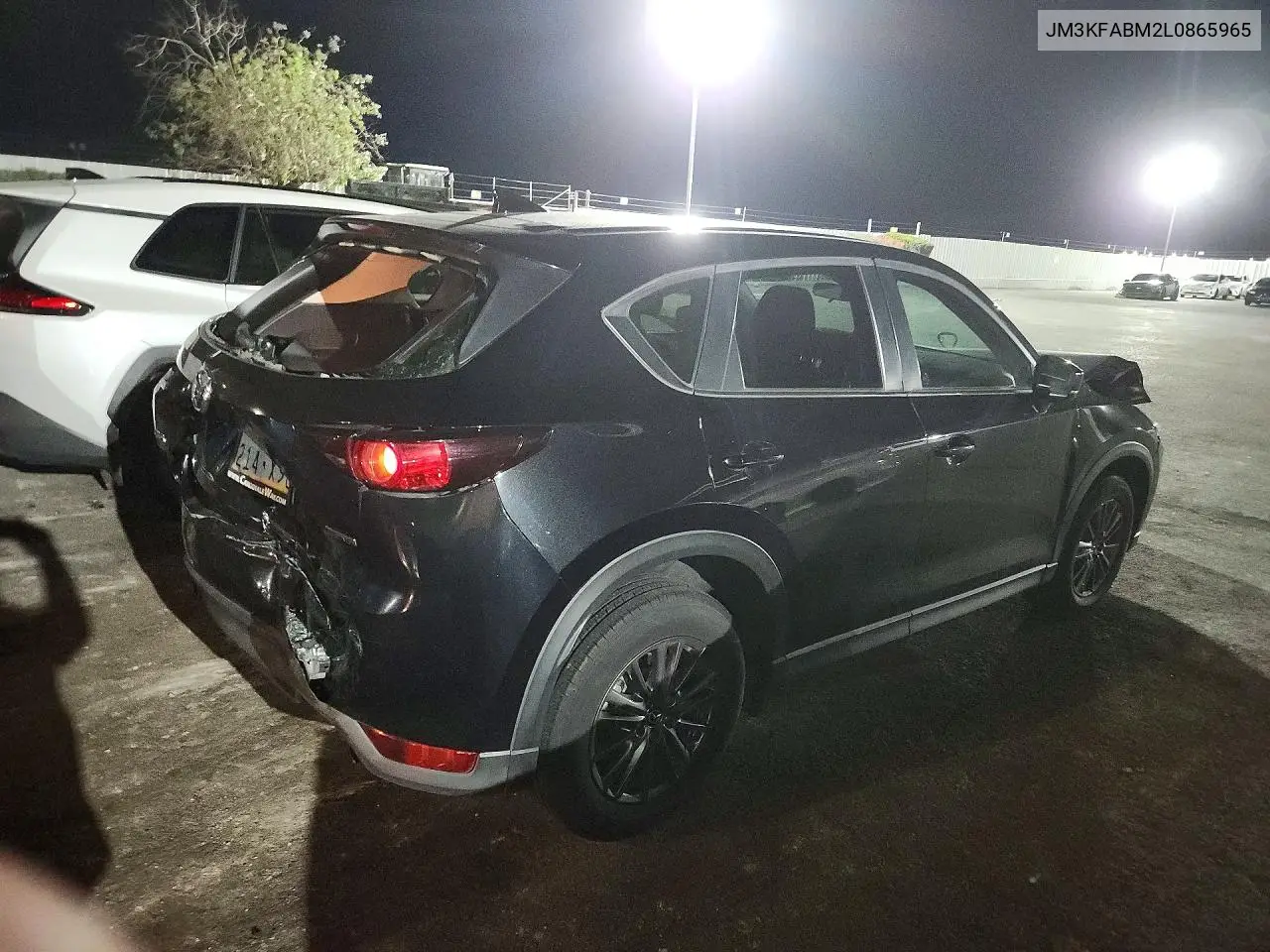 2020 MAZDA CX-5 VIN JM3KFABM2L0865965 — фото 3