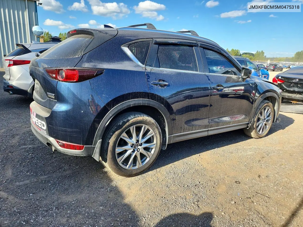 MAZDA CX-5 2021, VIN JM3KFBCM5M0475318