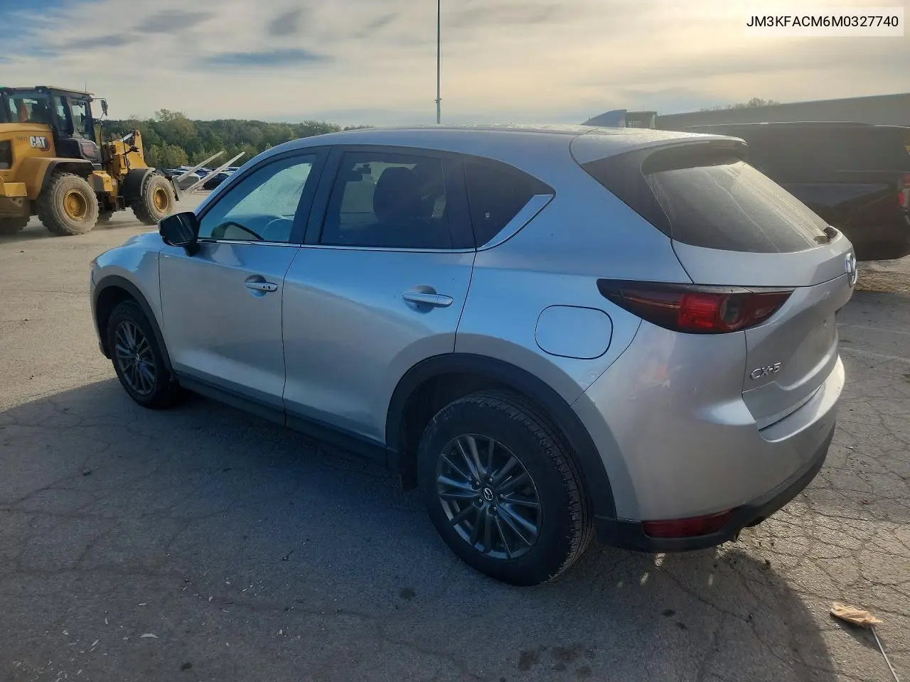 2021 MAZDA CX-5 VIN JM3KFACM6M0327740 — фото 2