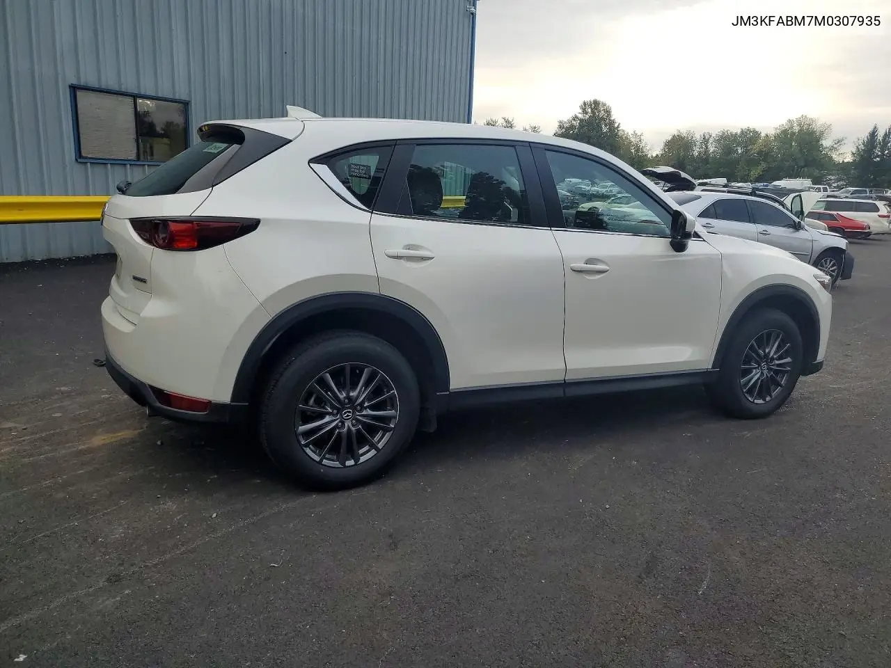 2021 MAZDA CX-5 VIN JM3KFABM7M0307935 — фото 3