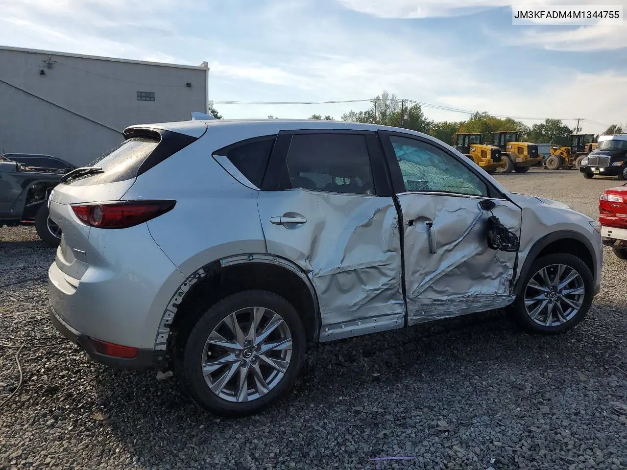 2021 MAZDA CX-5 VIN JM3KFADM4M1344755 — фото 3