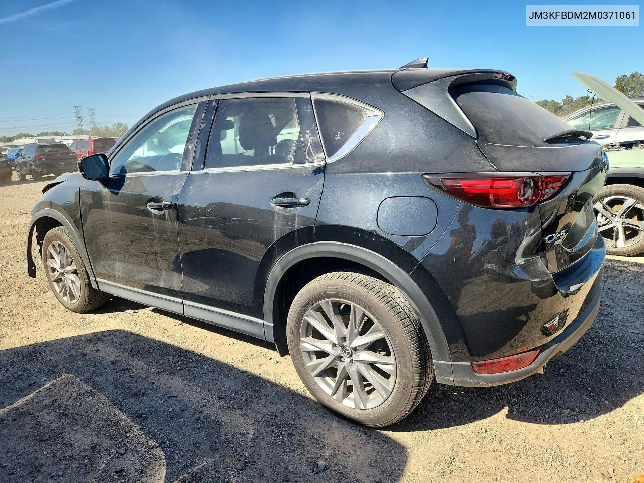 2021 MAZDA CX-5 VIN JM3KFBDM2M0371061 — фото 2