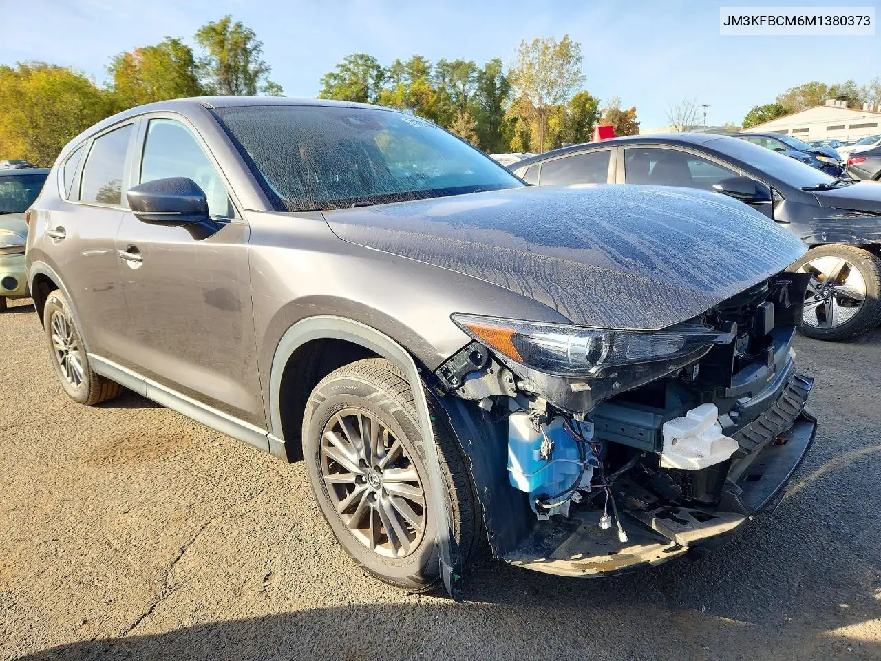 2021 MAZDA CX-5 VIN JM3KFBCM6M1380373 — фото 4