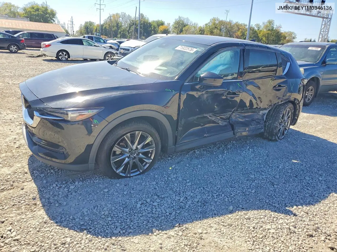 MAZDA CX-5 2021, VIN JM3KFBEY1M0346136