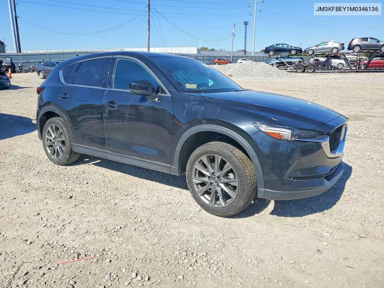 2021 MAZDA CX-5 VIN JM3KFBEY1M0346136 — фото 4