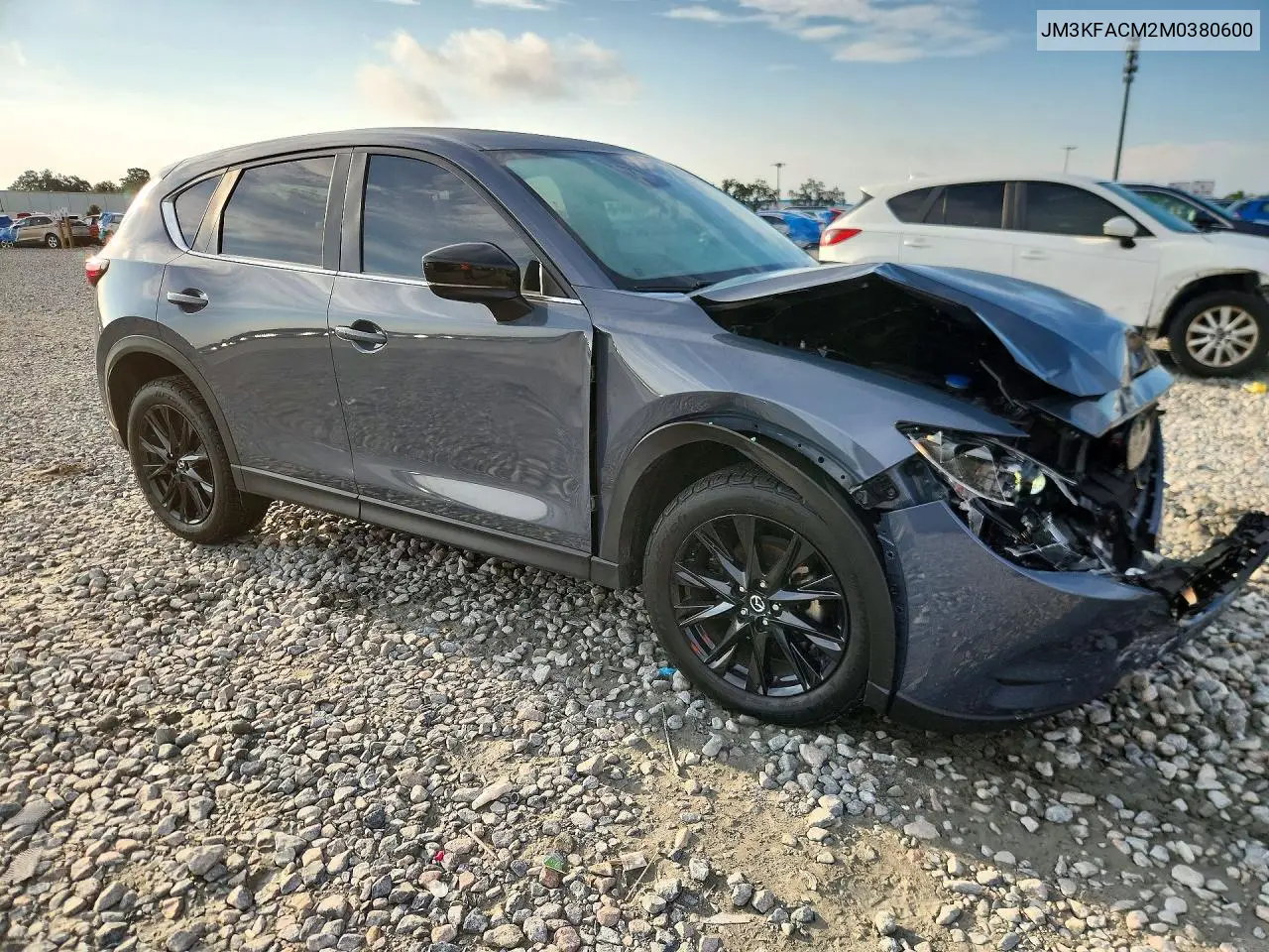 2021 MAZDA CX-5 VIN JM3KFACM2M0380600 — фото 4