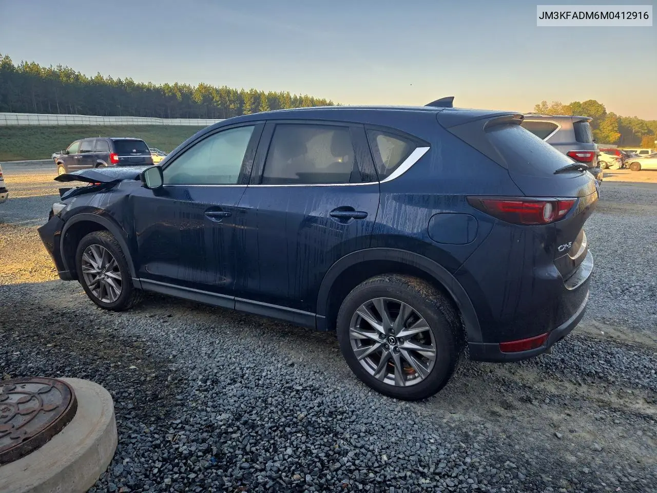 2021 MAZDA CX-5 VIN JM3KFADM6M0412916 — фото 2