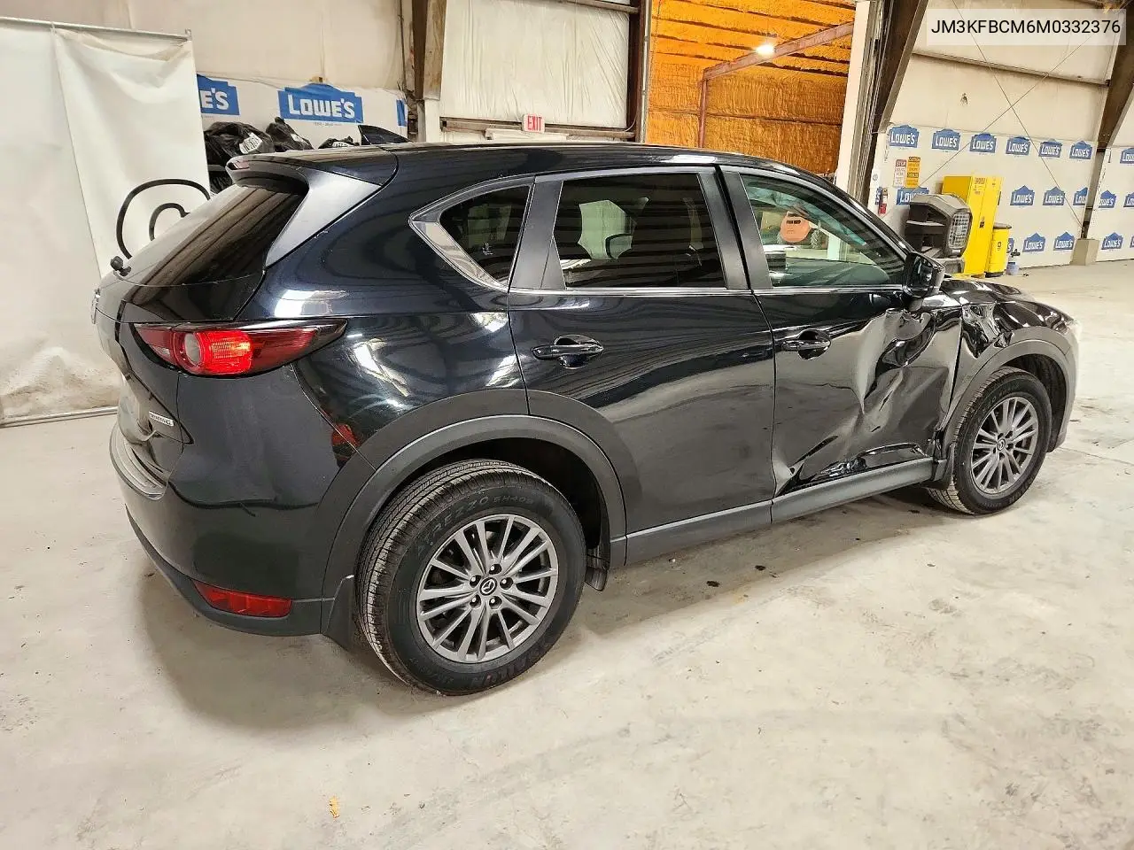 2021 MAZDA CX-5 VIN JM3KFBCM6M0332376 — фото 3