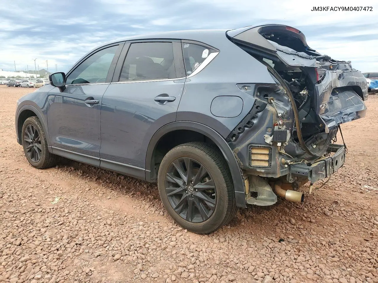 2021 MAZDA CX-5 VIN JM3KFACY9M0407472 — фото 2