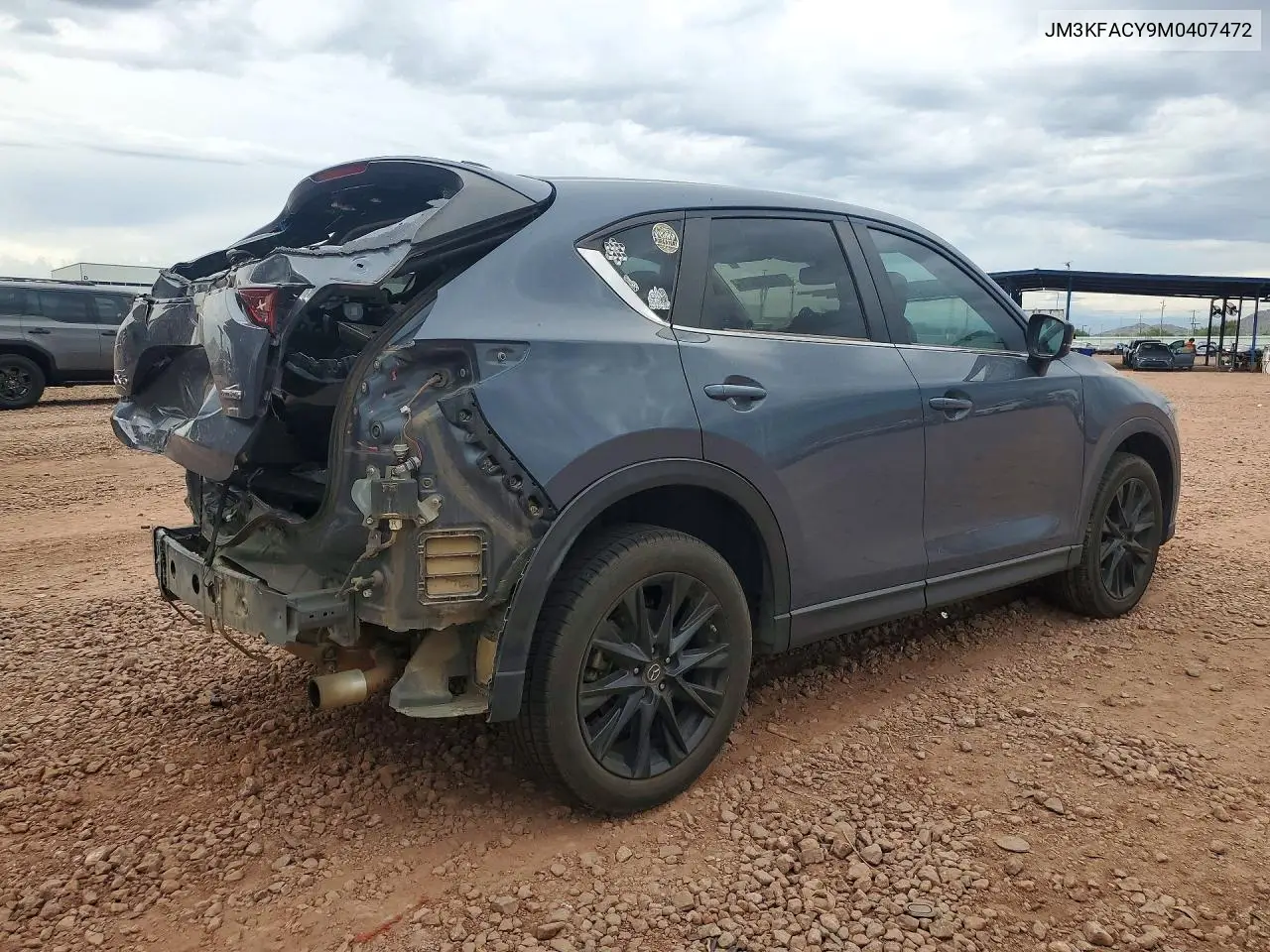 2021 MAZDA CX-5 VIN JM3KFACY9M0407472 — фото 3