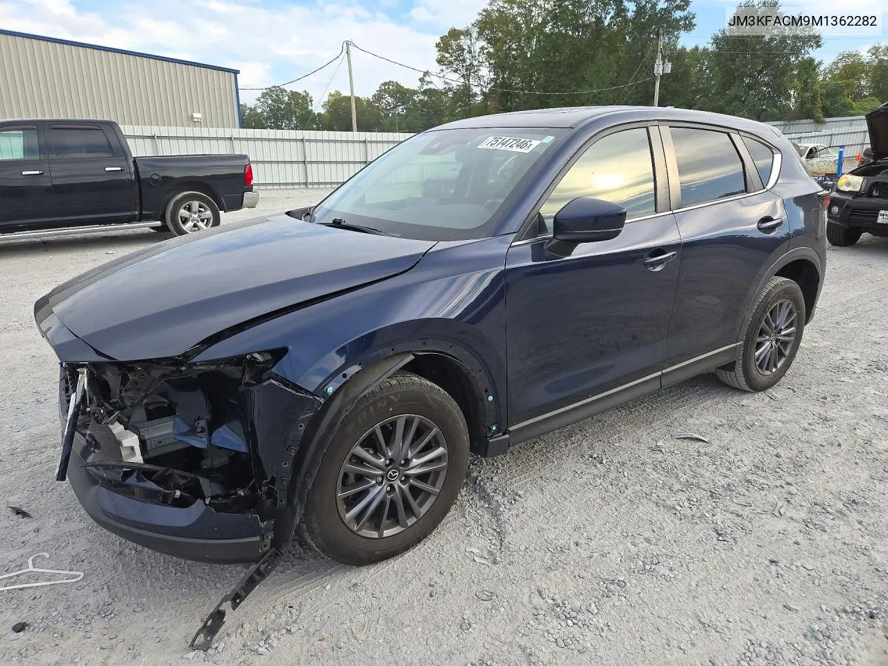 MAZDA CX-5 2021, VIN JM3KFACM9M1362282