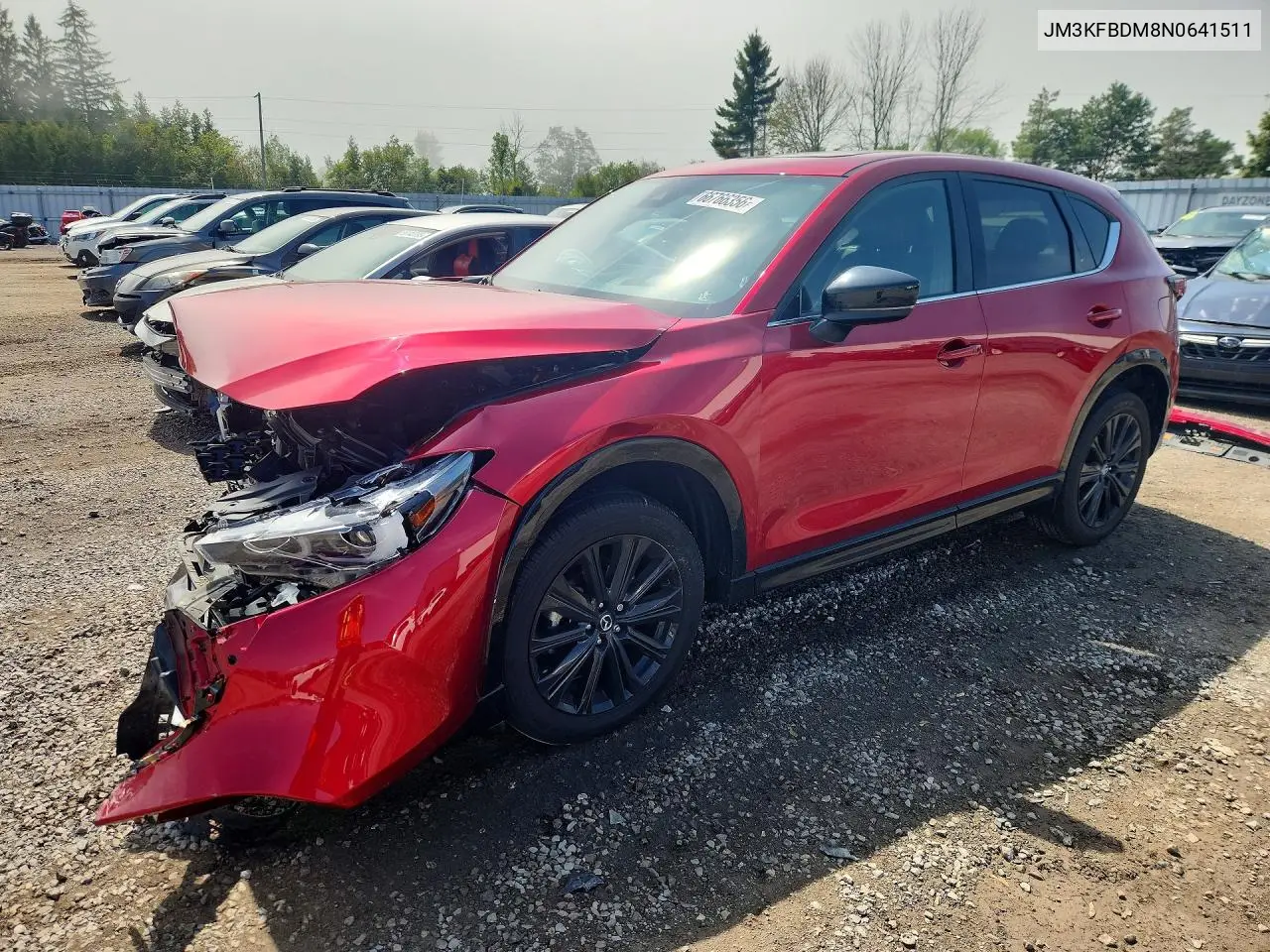 MAZDA CX-5 2022, VIN JM3KFBDM8N0641511