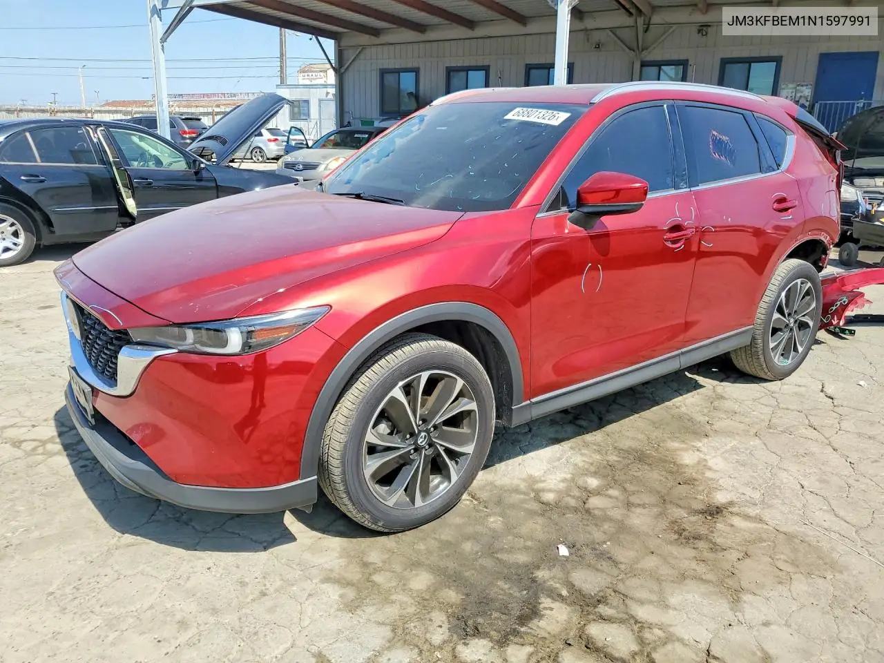 MAZDA CX-5 2022, VIN JM3KFBEM1N1597991
