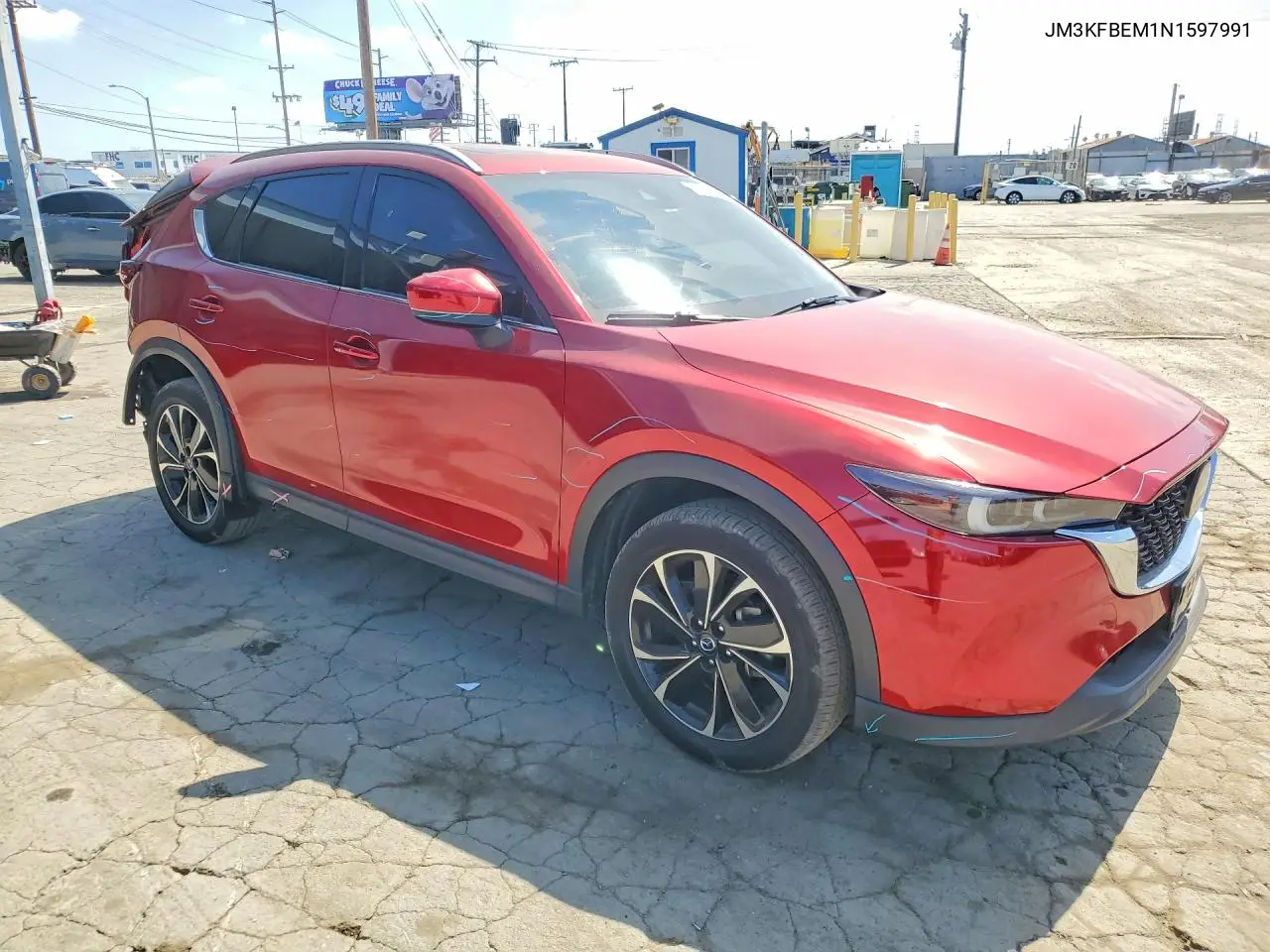 2022 MAZDA CX-5 VIN JM3KFBEM1N1597991 — фото 4