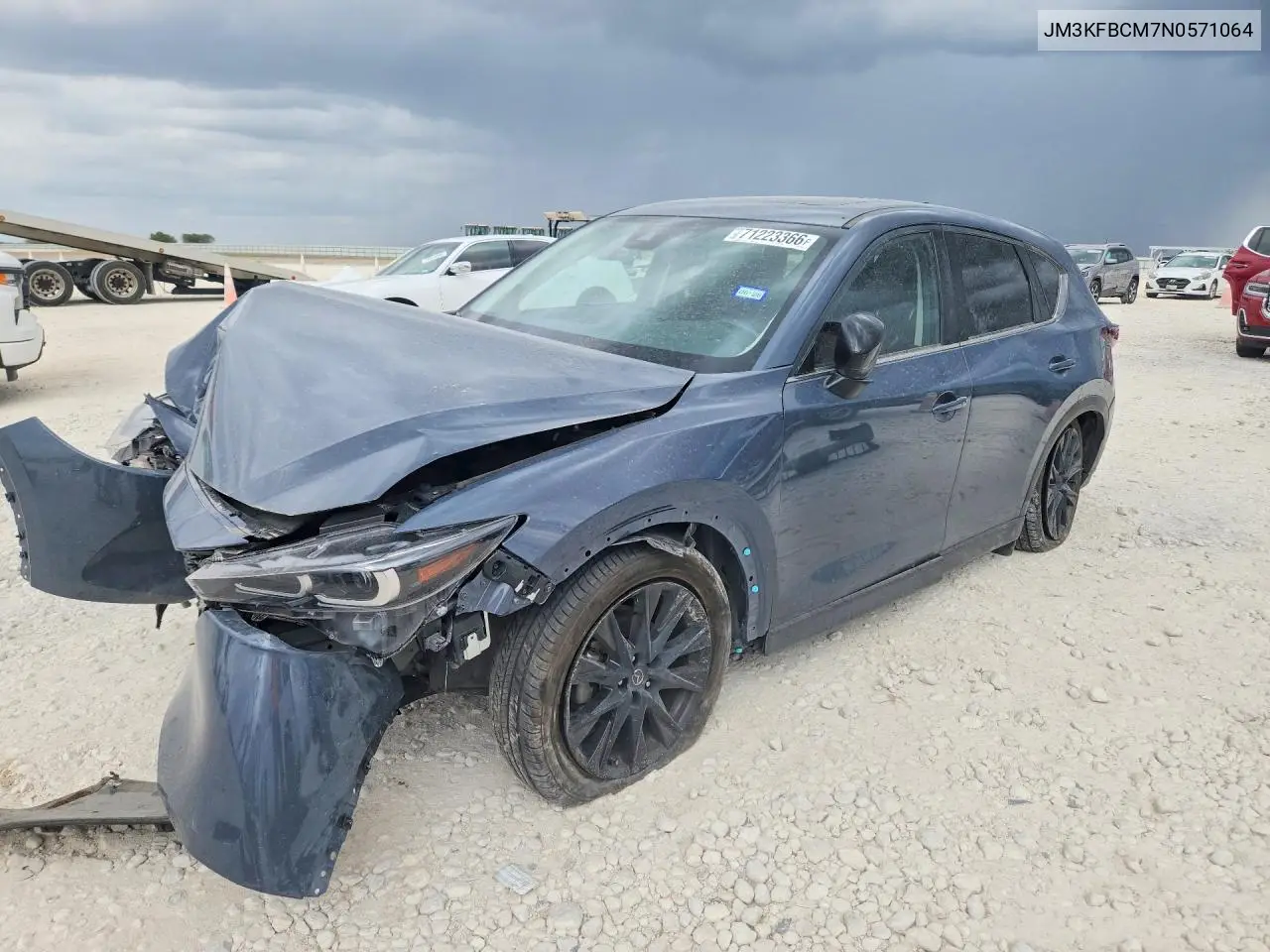 MAZDA CX-5 2022, VIN JM3KFBCM7N0571064